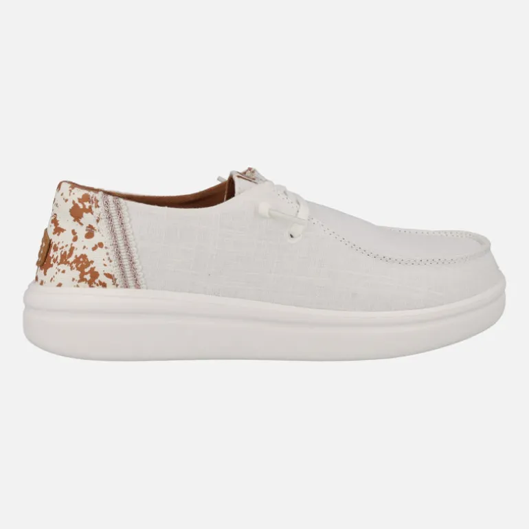 Zapatillas Wendy Rise Animal de lona con talón en animal print
