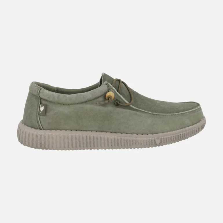 Zapatillas WP150 Washed wallabi con cordones elásticos para hombre