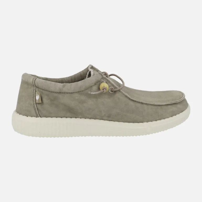 Zapatillas WP150 Washed wallabi con cordones elásticos