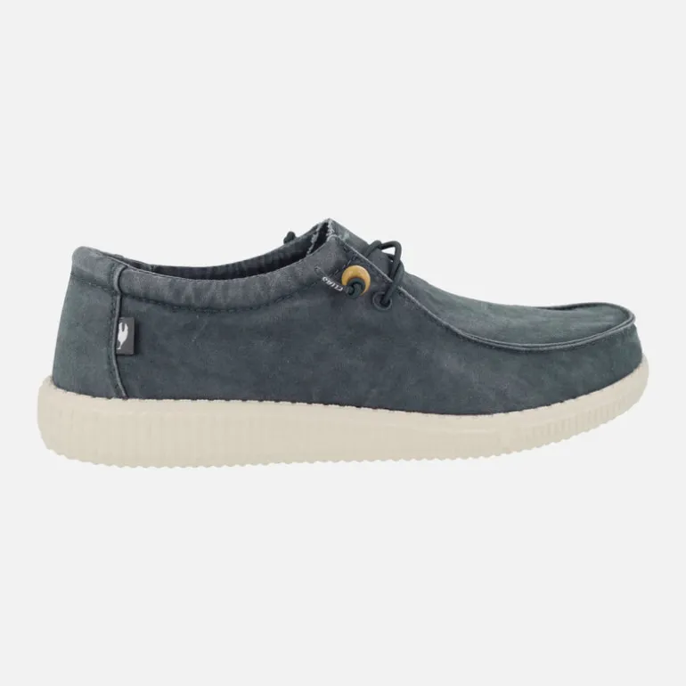 Zapatillas WP150 Washed wallabi con cordones elásticos para hombre