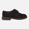 Zapatos blucher de cordones para hombre Baltimore en ante moka