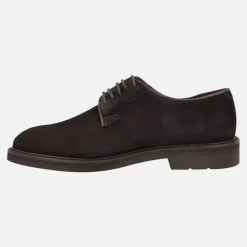 Zapatos blucher de cordones para hombre Baltimore en ante moka