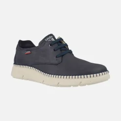 Zapatos blucher para hombre con piso deportivo y cosido exterior