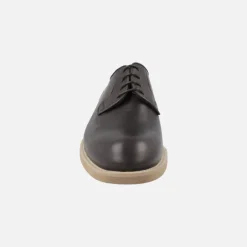 Zapatos blucher para hombre en piel moka Cavour