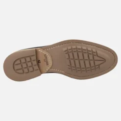 Zapatos blucher para hombre en piel moka Cavour