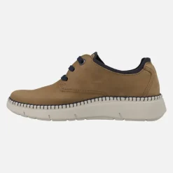 Zapatos blucher para hombre con piso deportivo y cosido exterior