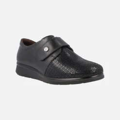 Zapatos confort para mujer con cierre de velcro