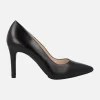 Zapatos corte salón en piel negra con tacones altos Rachel - TP