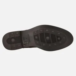 Zapatos de cordones blucher para hombre Baltimore en ante castor