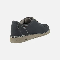 Zapatos de cordones con bordón para hombre