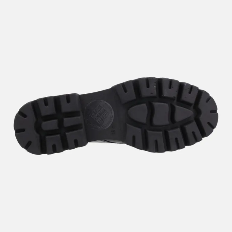 Zapatos de cordones con piso de goma para mujer