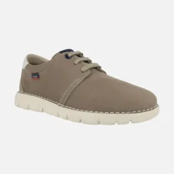 Zapatos de cordones en nobuck taupe Callaghan Flexible