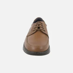 Zapatos de cordones en piel con corte clásico para hombre