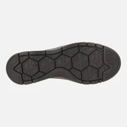 Zapatos de cordones en piel con corte clásico para hombre