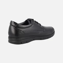 Zapatos de cordones en piel con corte clásico para hombre