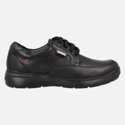 Zapatos de cordones para hombre en piel con membrana impermeable