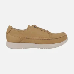 Zapatos de cordones para hombre con cosido kiowa