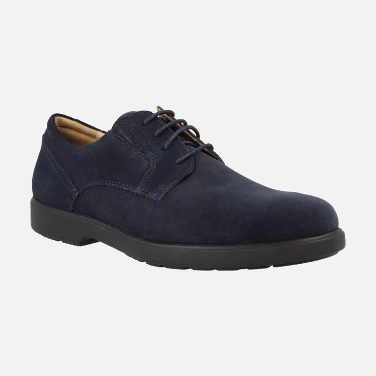 Zapatos de cordones para hombre Spherica EC11 en ante azul marino