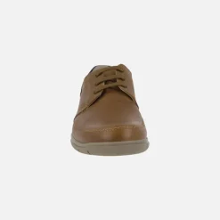 Zapatos de cordones para hombre en nobuck engrasado Duna