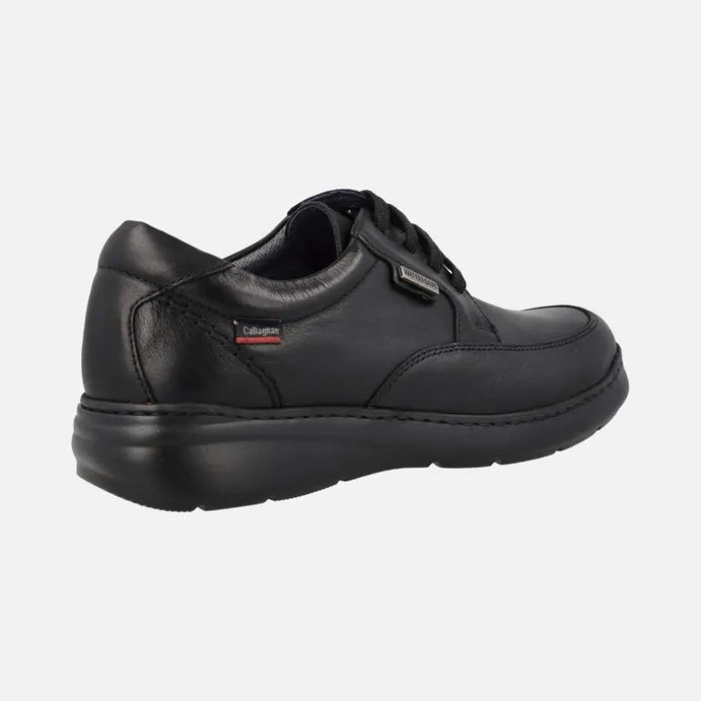 Zapatos de cordones para hombre en piel con membrana impermeable