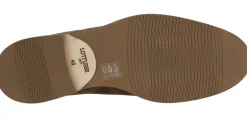 Zapatos de cordones para hombre en serraje marrón