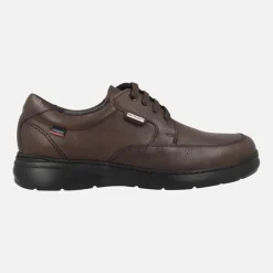 Zapatos de cordones para hombre en piel con membrana impermeable