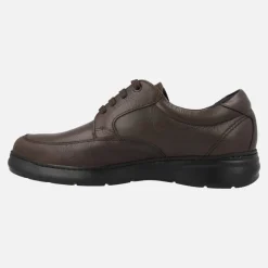 Zapatos de cordones para hombre en piel con membrana impermeable
