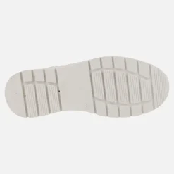 Zapatos de estilo deportivo con cordones en tejido rafia