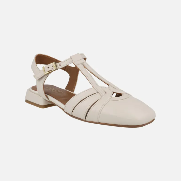 Zapatos de piel con aberturas laterales y destalonados Damaris