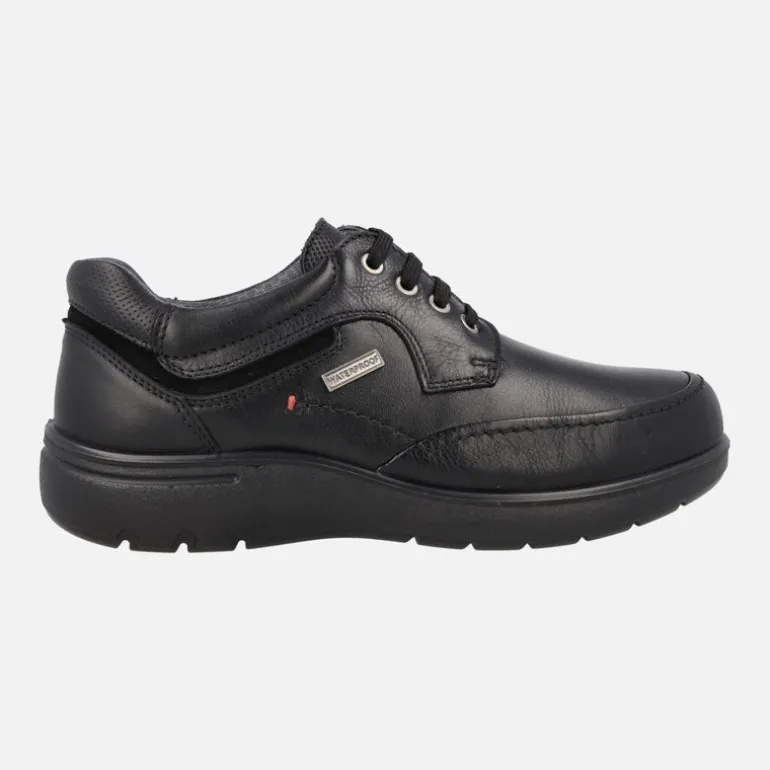 Zapatos de piel con cordones para hombre y membrana Waterproof