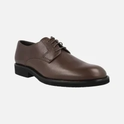 Zapatos de piel con cordones y membrana impermeable para hombre