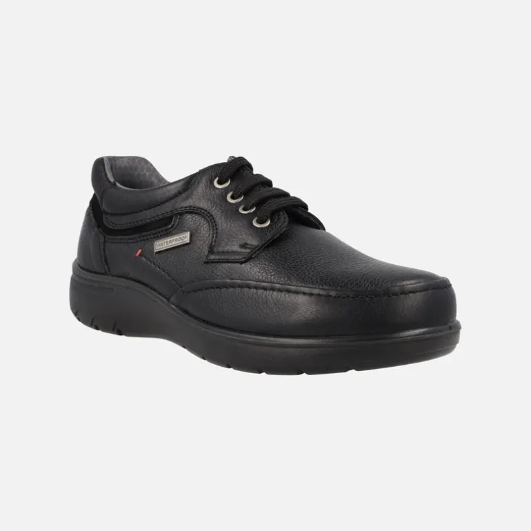 Zapatos de piel con cordones para hombre con tratamiento Waterproof