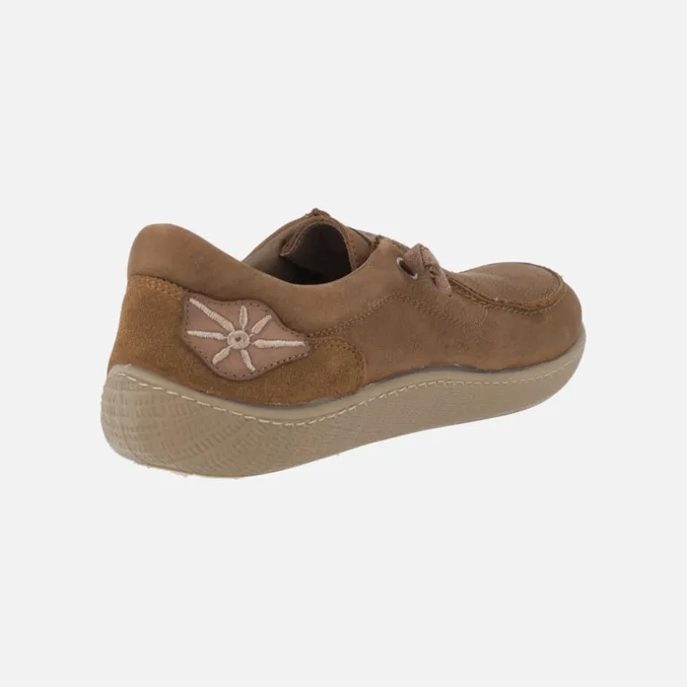 Zapatos de piel estilo wallabee con cordones elásticos Nanpo 015