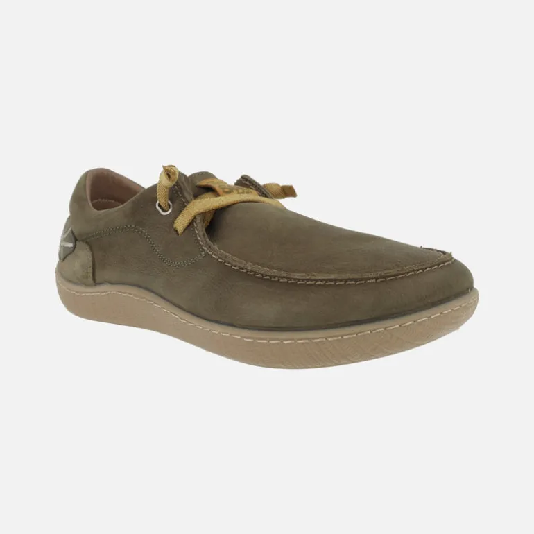 Zapatos de piel estilo wallabee con cordones elásticos Nanpo 015