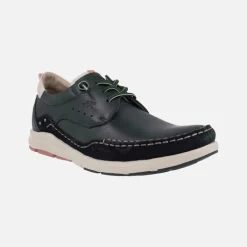 Zapatos de piel Kai con cordones elásticos