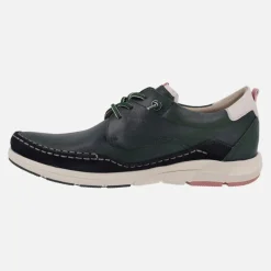 Zapatos de piel Kai con cordones elásticos