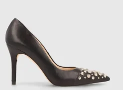 Zapatos de salón con puntera de tachas Sompo