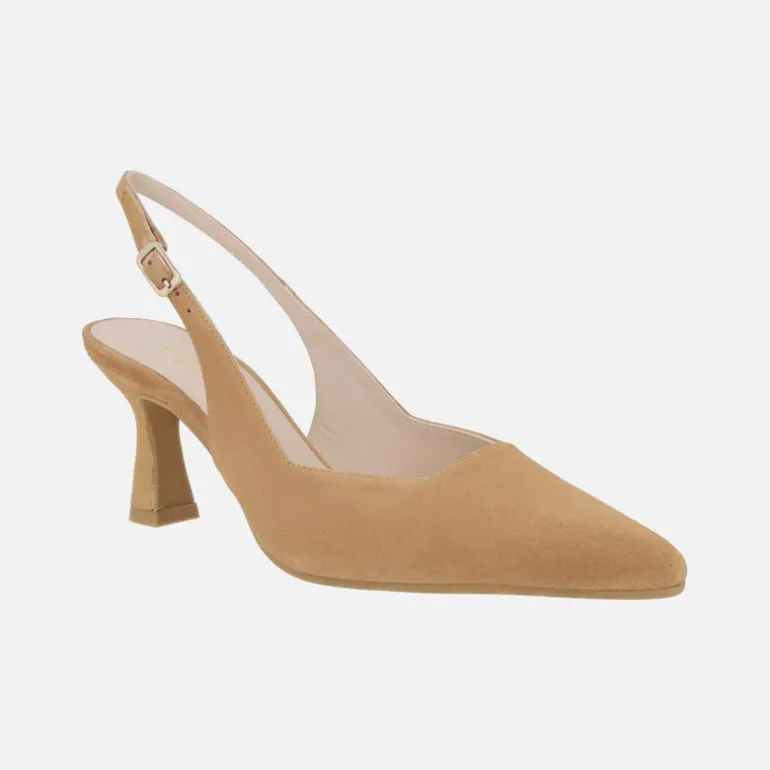 Zapatos de salón destalonados con escote cuadrado Gelines-X