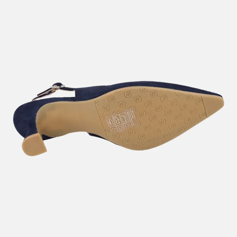 Zapatos de salón destalonados con escote cuadrado Gelines-X