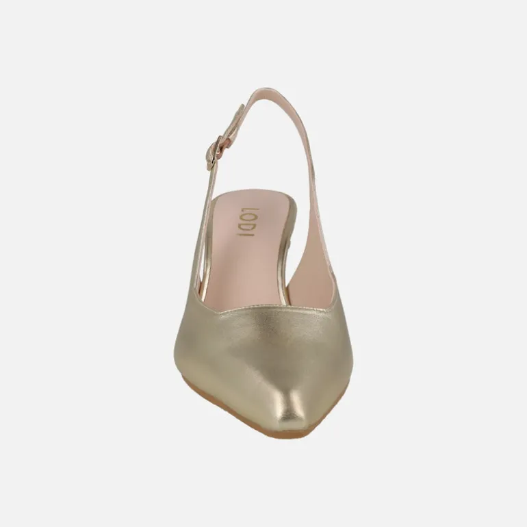 Zapatos de salón destalonados con escote cuadrado Gelines-X