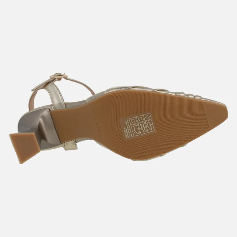 Zapatos de salón destalonados Setuit cava
