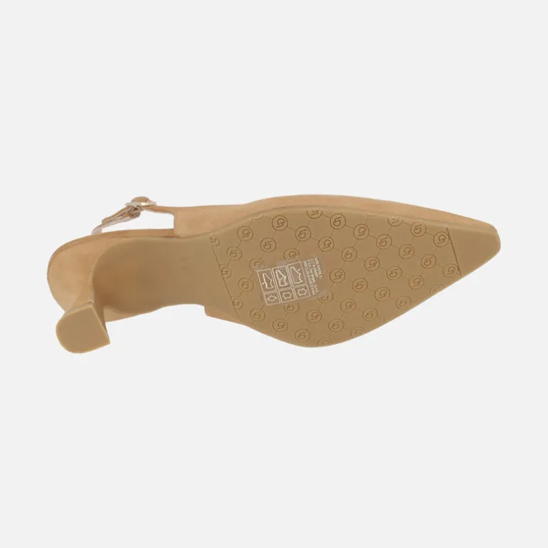Zapatos de salón destalonados con escote cuadrado Gelines-X