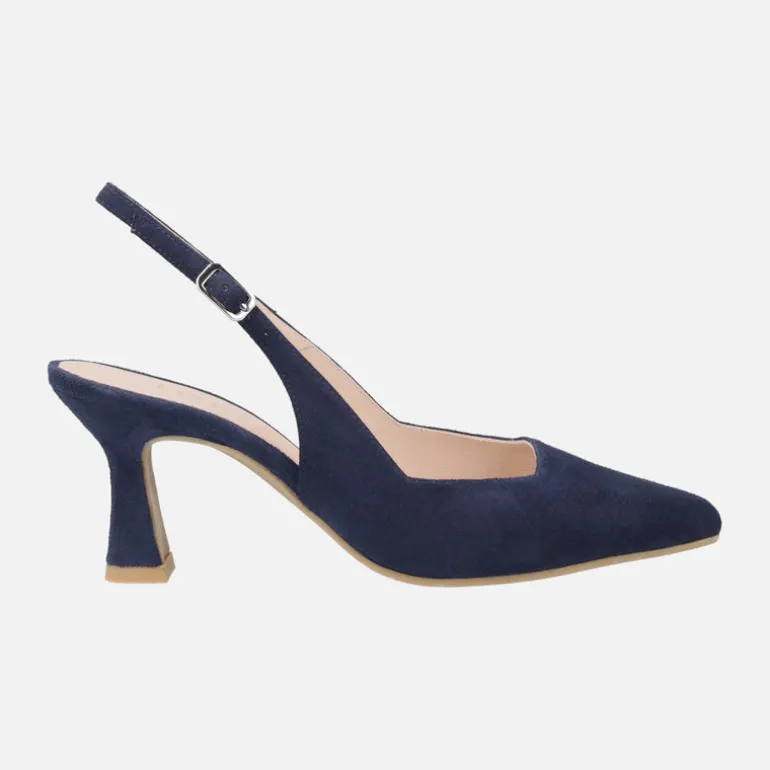 Zapatos de salón destalonados con escote cuadrado Gelines-X