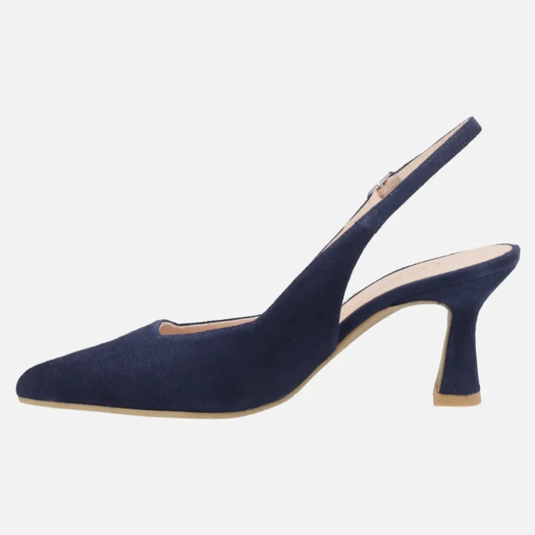 Zapatos de salón destalonados con escote cuadrado Gelines-X