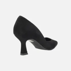Zapatos de tacón Genius en ante negro