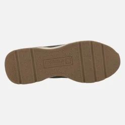 Zapatos deportivos con cordones y cremallera lateral para mujer