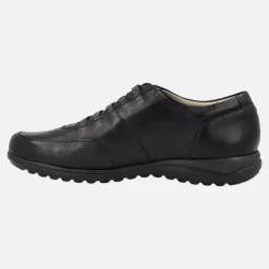 Zapatos deportivos de piel con cordones elásticos