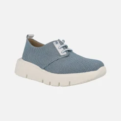 Zapatos deportivos de tejido rejilla con cordones elásticos