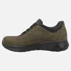 Zapatos deportivos en piel nobuck con forro interior Waterproof