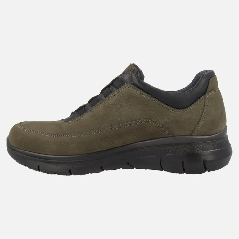 Zapatos deportivos en piel nobuck con forro interior Waterproof